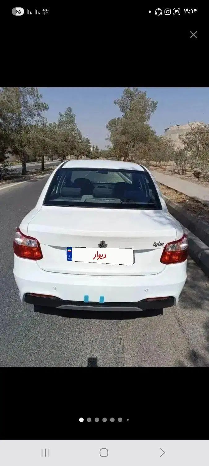 ساینا دوگانه سوز کارخانه مدل۱۴۰۲|خودرو سواری و وانت|رشت, فلسطین|دیوار