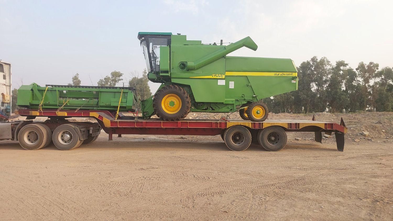 کمباین 1055با موتور یوچای 6 سیلندر زیربندی چین|خودرو سنگین|دزفول, |دیوار