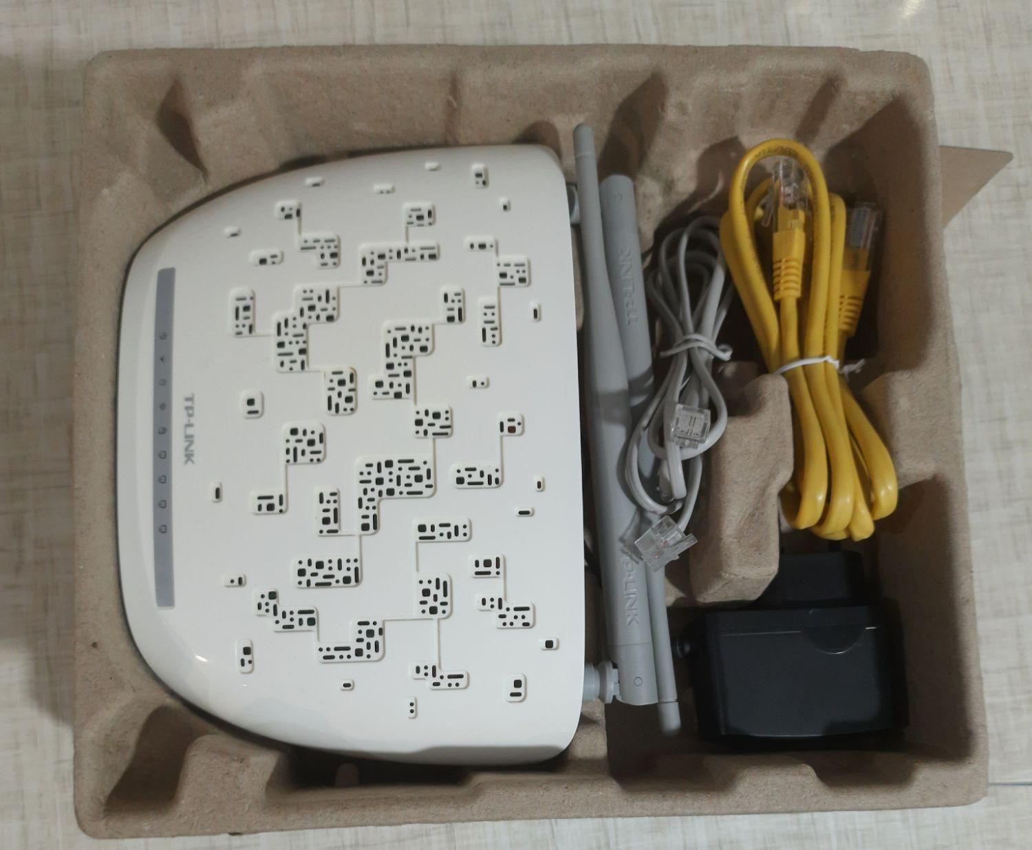 مودم TP-LINK مدل +ADSL2|مودم و تجهیزات شبکه|یاسوج, |دیوار