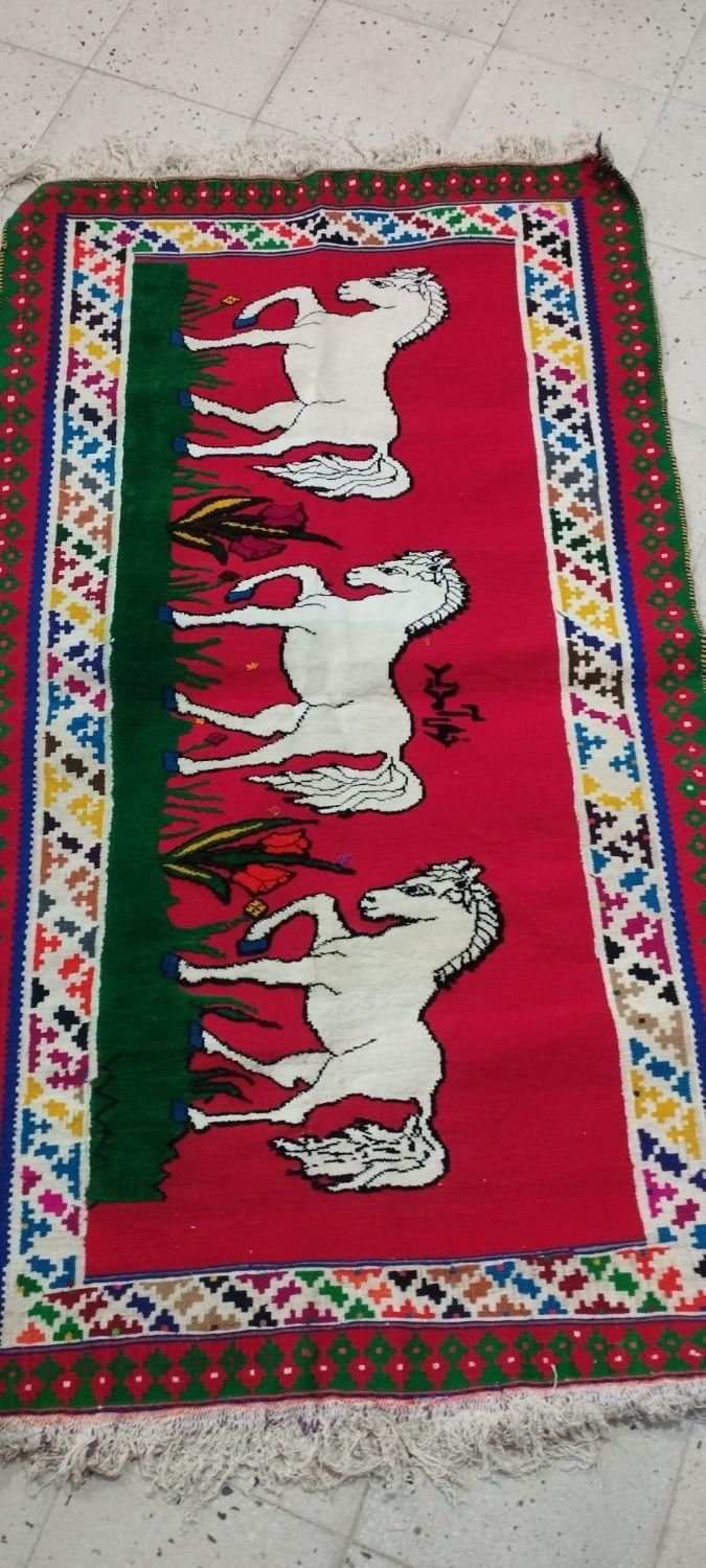 فروش گلیم کانوایی دستبافت|گلیم، جاجیم، گبه|جم, |دیوار