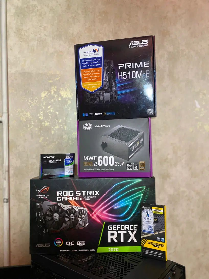 سیستم گیمینگ قوی با کارت گرافیک RTX نسل۱۰/۱۱|رایانه رومیزی|اصفهان, شهرک کاوه|دیوار