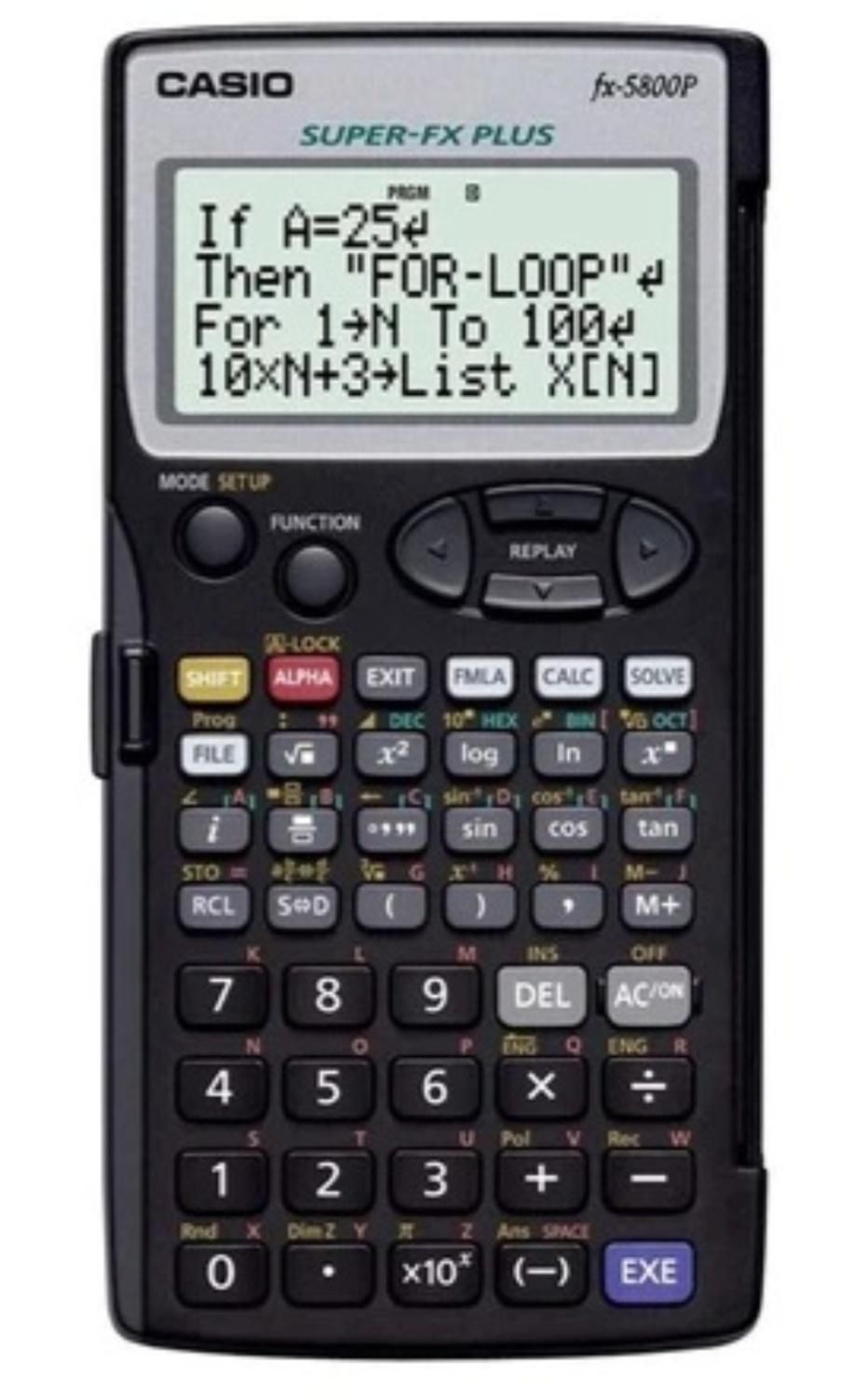ماشین حساب کاسیو fx5800p Casio|لوازم التحریر|تهران, سبلان (لشگر)|دیوار