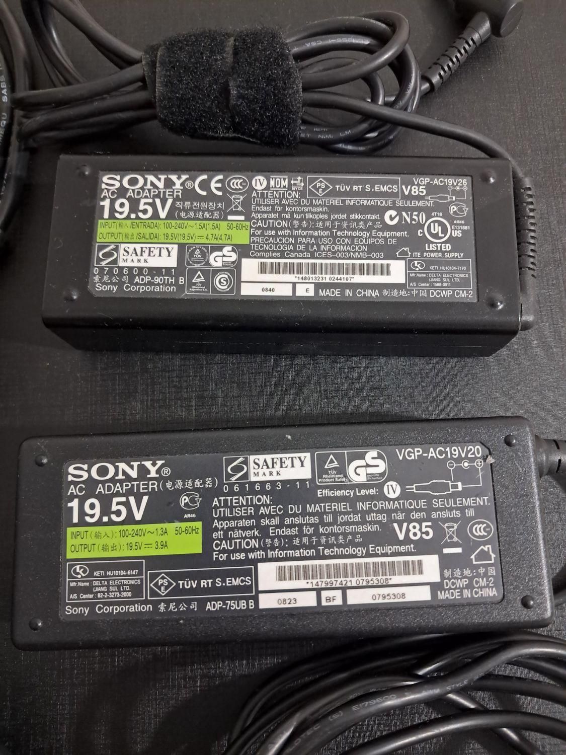 شارژر سونی VGP-AC19V20|قطعات و لوازم جانبی رایانه|تهران, خواجه نظام الملک|دیوار