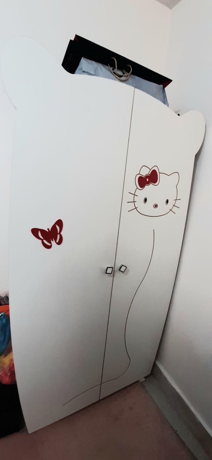 سرویس خواب کودک کیتی|تخت و سرویس خواب|اردبیل, |دیوار