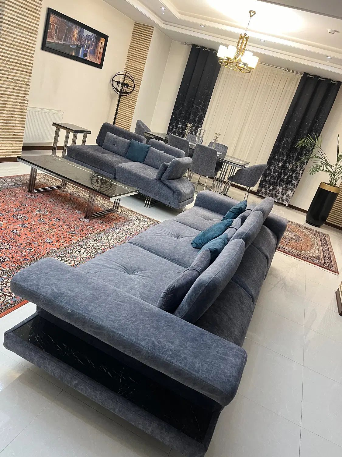 ست مبلمان|مبلمان خانگی و میز عسلی|کرج, باغستان|دیوار
