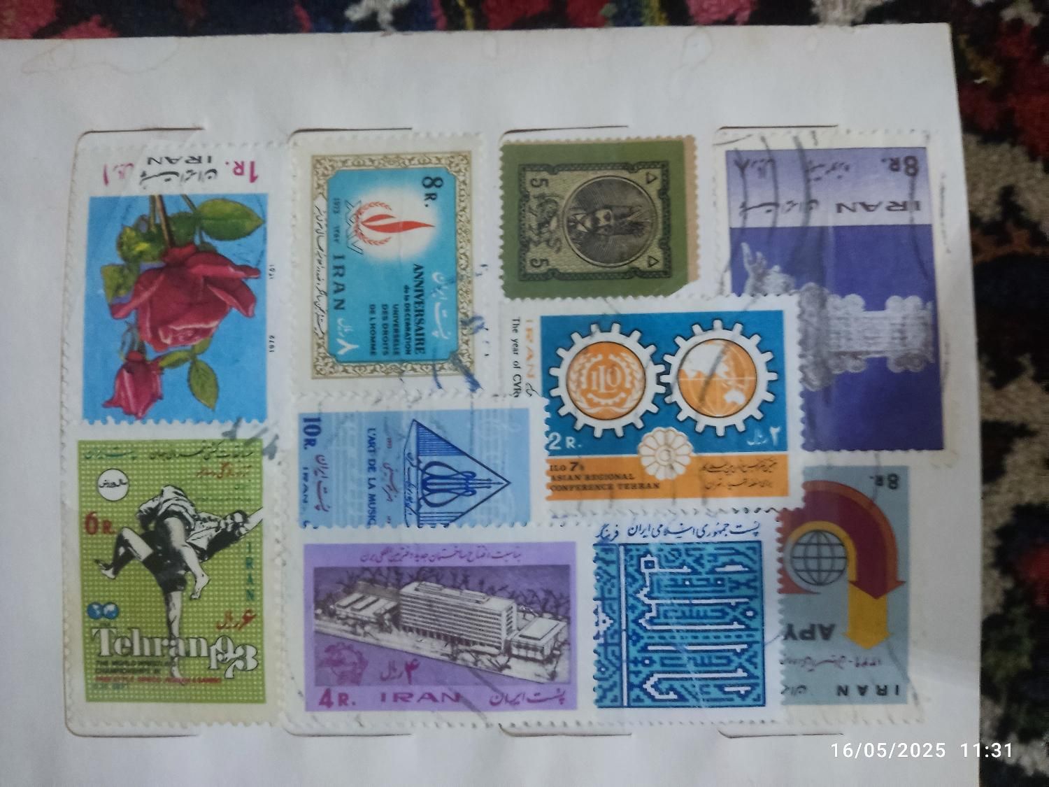 مجموعه تمبر بینظیر|کلکسیون سکه، تمبر، اسکناس|شهرکرد, |دیوار