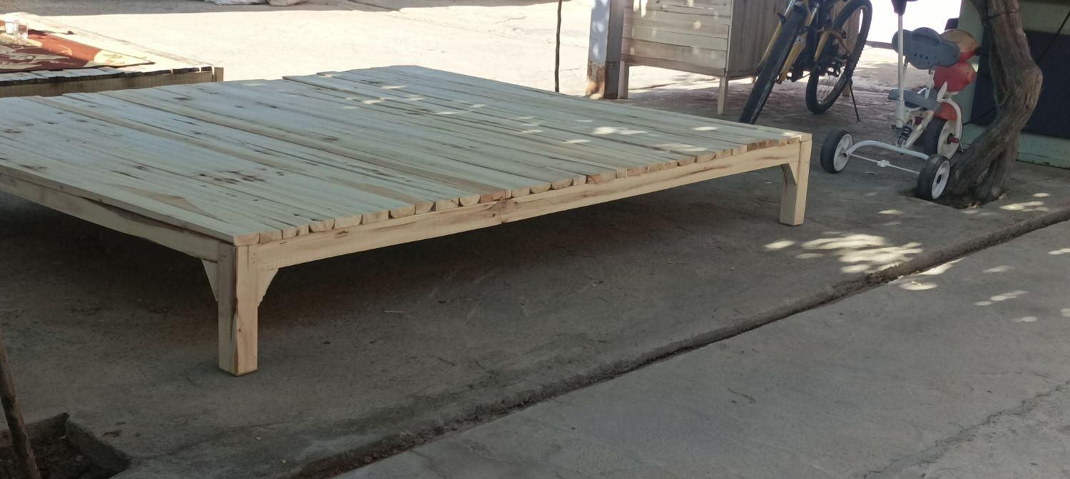 کف تخت خواب نوپان و چوبی|تخت و سرویس خواب|میاندوآب, |دیوار