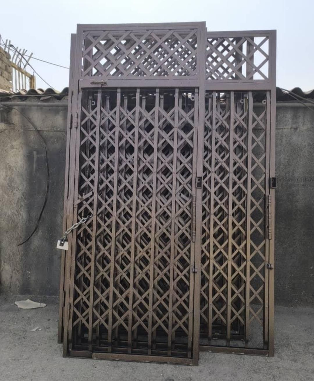 درب حفاظ اکاردئونی/حفاظ اکاردیونی|مصالح و تجهیزات ساختمان|کرج, فاز ۲ مهرشهر|دیوار