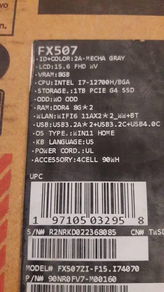 لب تاب ایسوس تاف گیمینگ|رایانه همراه|تهران, شیخ هادی|دیوار