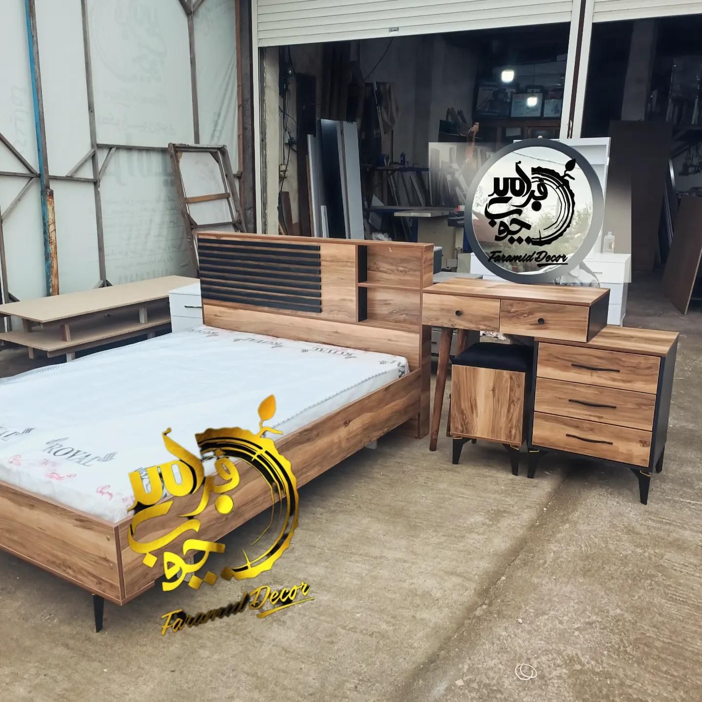 سرویس تخت خواب های مدرن ودرجه* یک با کیفیت ضمانتی*|تخت و سرویس خواب|رشت, استقامت ۲|دیوار