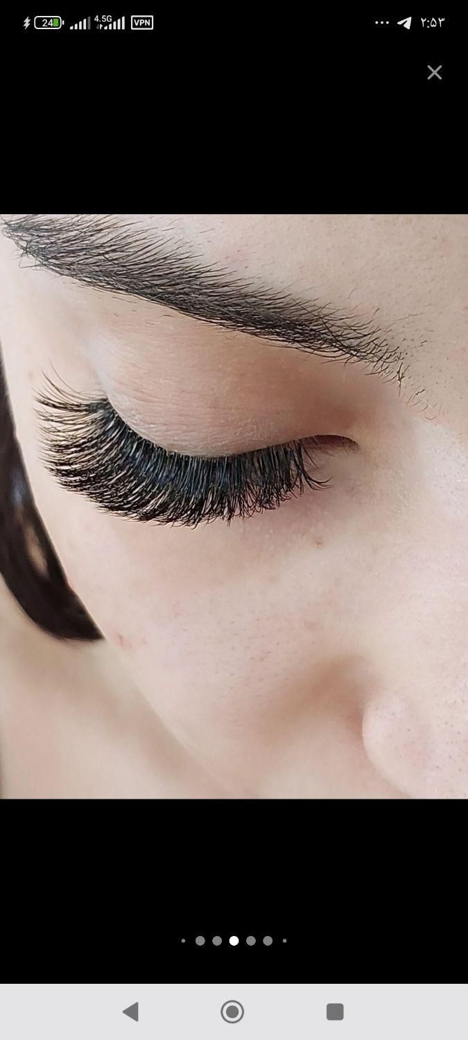 اکستنشن مژه و لیفت حرفه ای با سابقه کار بالا|خدمات آرایشگری و زیبایی|شیراز, معالی‌آباد|دیوار