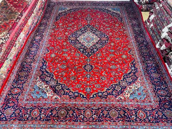 فرش ۱۲ متری کاشان دستبافت لاکی|فرش|تهران, سلسبیل شمالی|دیوار
