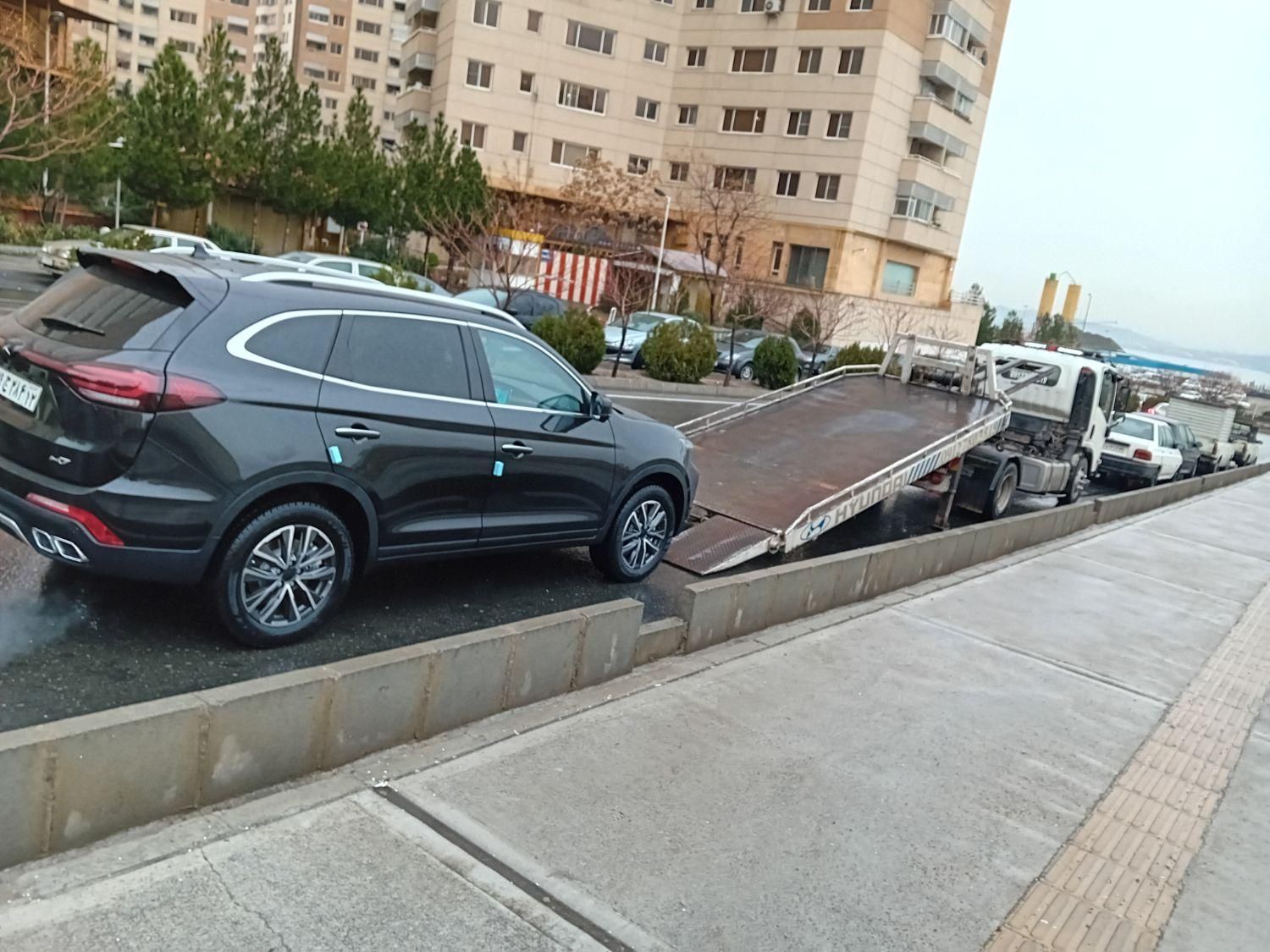 امداد خودرو کفی خودروبر.یدک کش چرثقیل حمل خودرو|خدمات حمل و نقل|قزوین, |دیوار