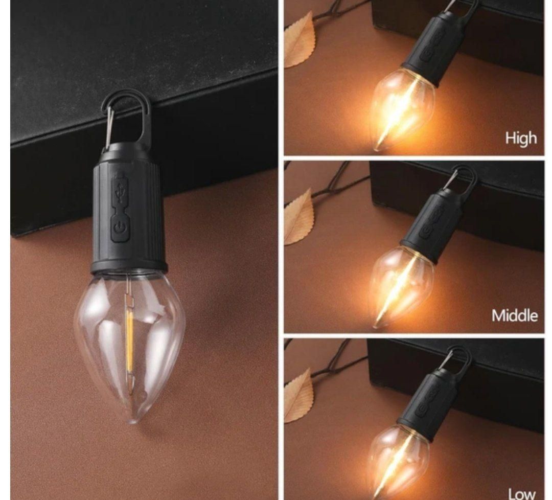 لامپ شارژی کمپینی.مسافرتی فروش ویژه|کوهنوردی و کمپینگ|ابریشم, |دیوار