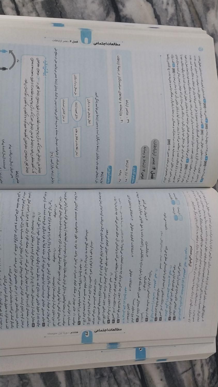 دروس طلایی هشتم|کتاب و مجله آموزشی|مشهد, چهارچشمه|دیوار