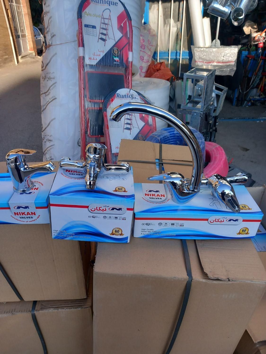 شیرالات اهرمی استاندارد با گارانتی|مصالح و تجهیزات ساختمان|ایلام, |دیوار