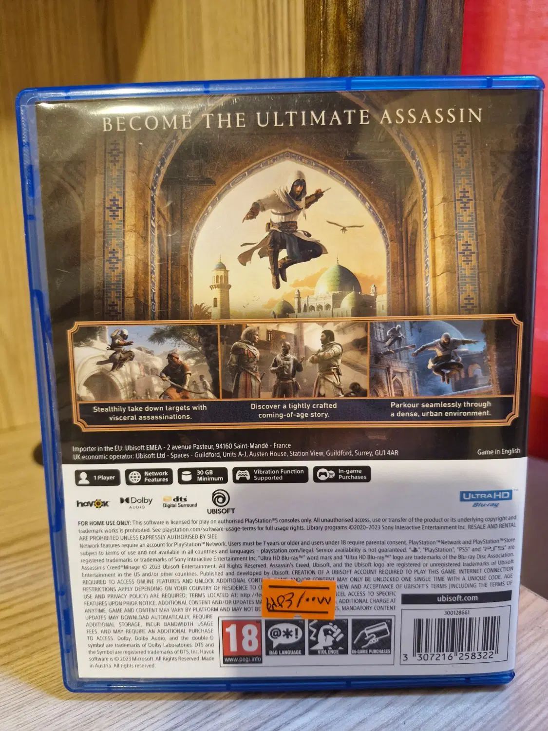 بازی اساسینز assassins creed mirage برای ps5|کنسول، بازی ویدئویی و آنلاین|تهران, اختیاریه|دیوار