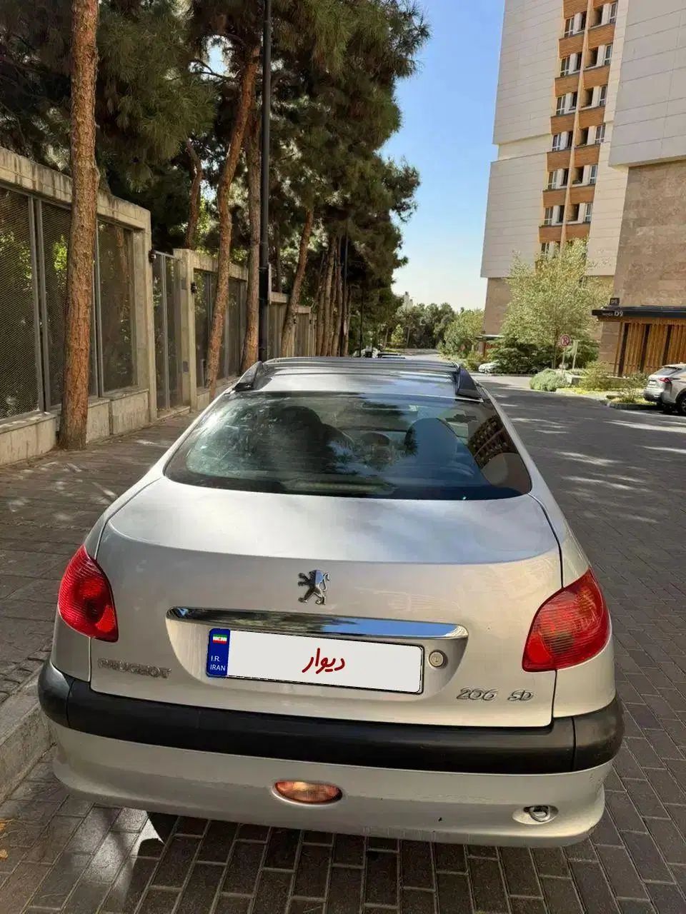 206SD مدل 90 نقره ای|خودرو سواری و وانت|تهران, سعادت‌آباد|دیوار
