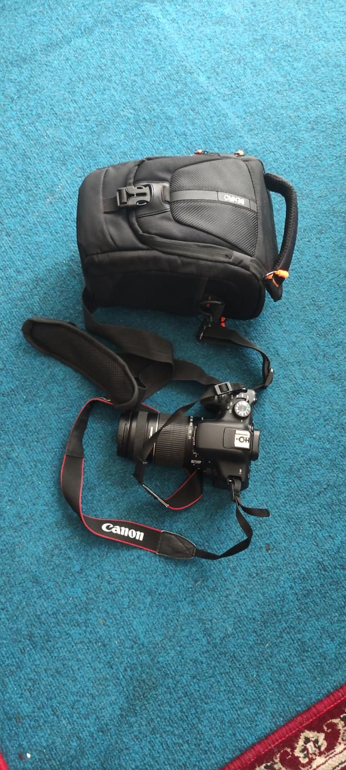 750 d canon با لنز 55 250|دوربین عکاسی و فیلم‌برداری|چالوس, |دیوار