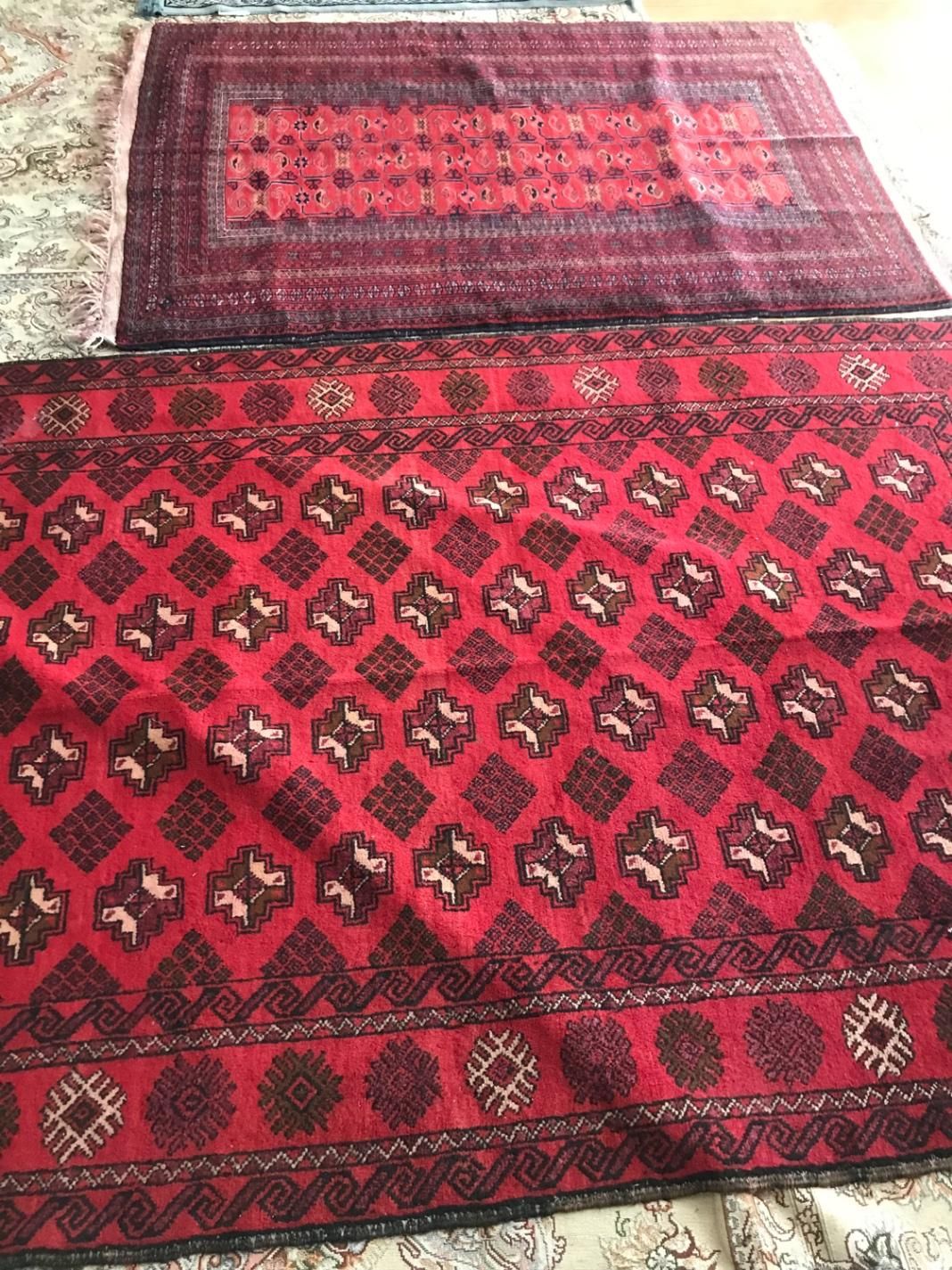 دو تخته قالیچه سه متری و چهار متری قدیمی|فرش|مشهد, رضاشهر|دیوار