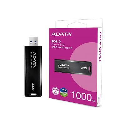هارد اکسترنال ۱ ترابایت ADATA SC610|قطعات و لوازم جانبی رایانه|بندر کنگان, |دیوار
