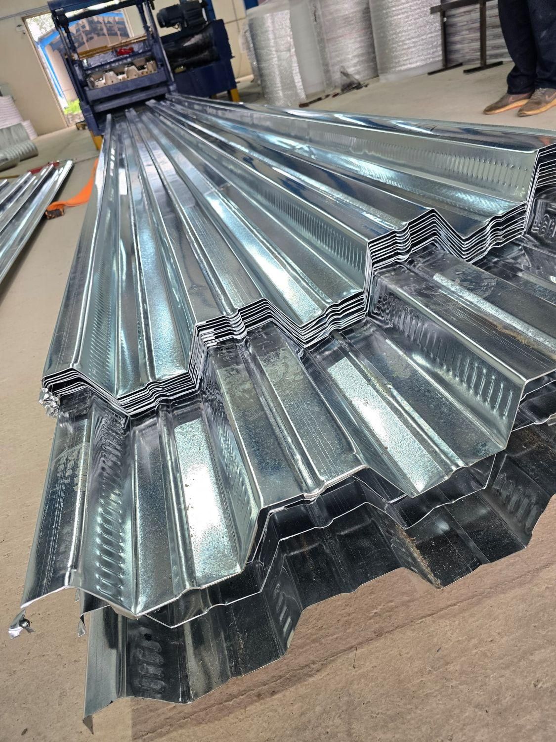 تولیدی عرشه فولادی گالوانیزه فولاد مبارکه|مصالح و تجهیزات ساختمان|رشت, گلسار|دیوار