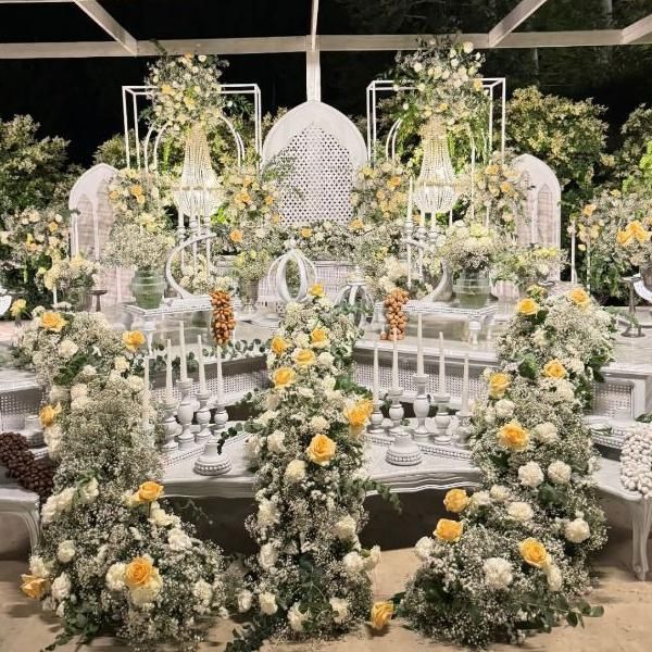 دکور و دیزاین بله برون سفره عقد جایگاه عروس|خدمات پذیرایی، مراسم|کرج, گوهردشت|دیوار