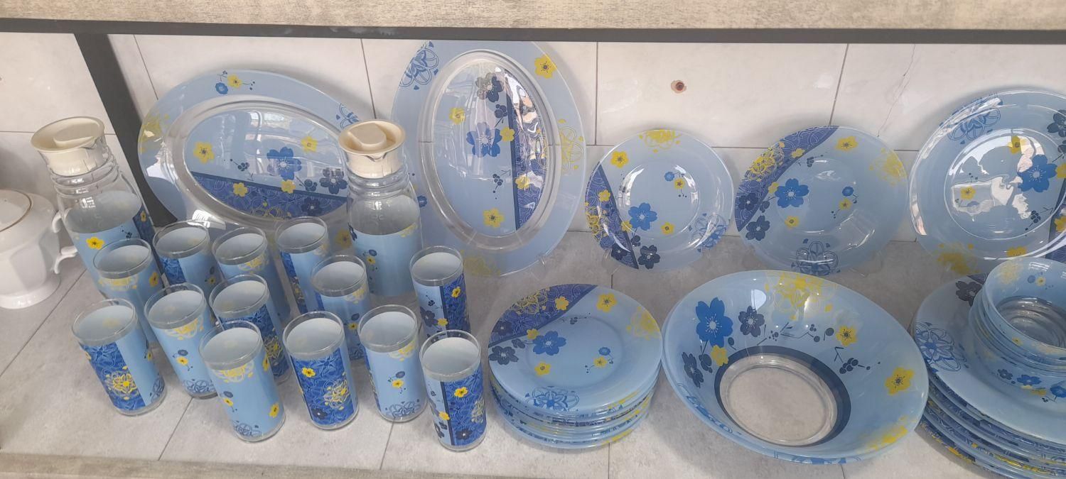 سرویس لومینارک فرانسه ۸۴ پارچه|ظروف سرو و پذیرایی|تهران, آبشار|دیوار