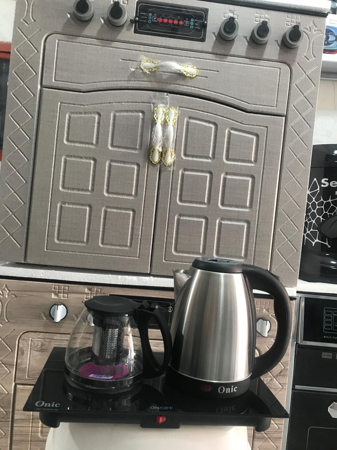 چای سازکنارهمی اونیک چایساز باگارانتی‌‌ارسال گرمکن|سماور، چای‌ساز، قهوه‌ساز|مشهد, طبرسی شمالی|دیوار