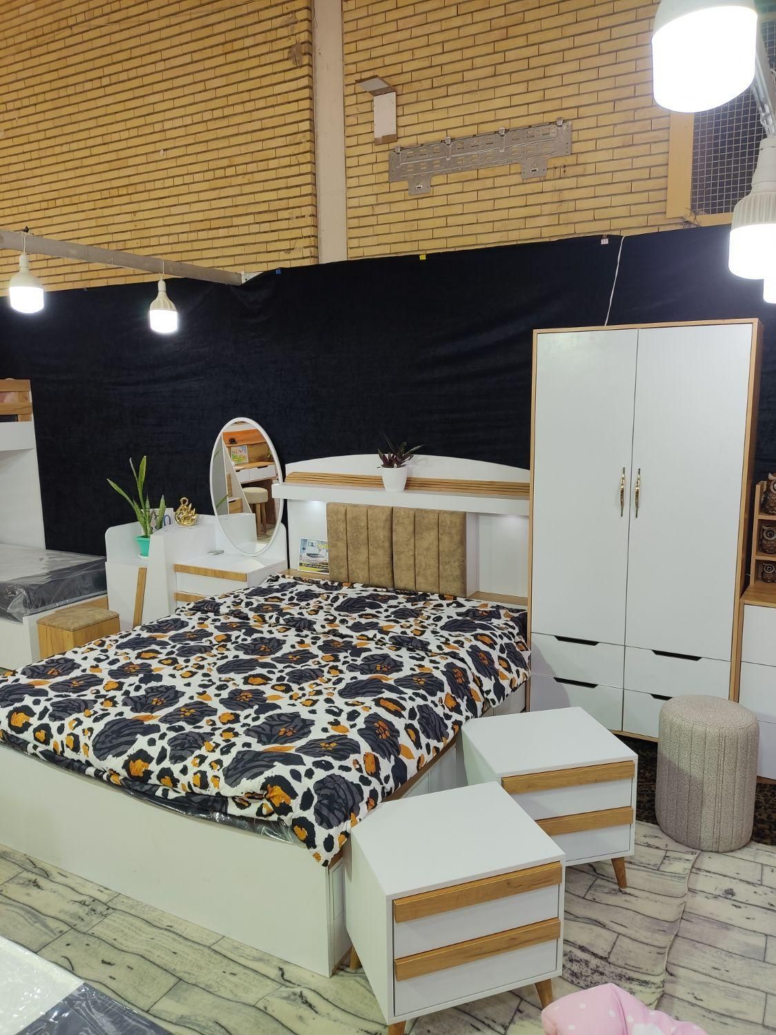 سرویس خواب کلبه تخت خواب تک|تخت و سرویس خواب|تبریز, |دیوار