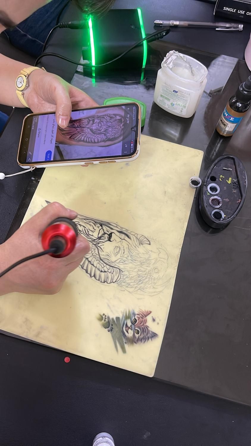 اموزش تخصصی تاتو در خدمات مدل تاتو بدن|خدمات آرایشگری و زیبایی|یزد, |دیوار