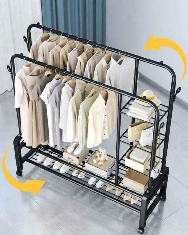 رخت آویز لباس قفسه دار ۵۸ کیلویی|بندرخت و رخت‌آویز|بندرعباس, |دیوار