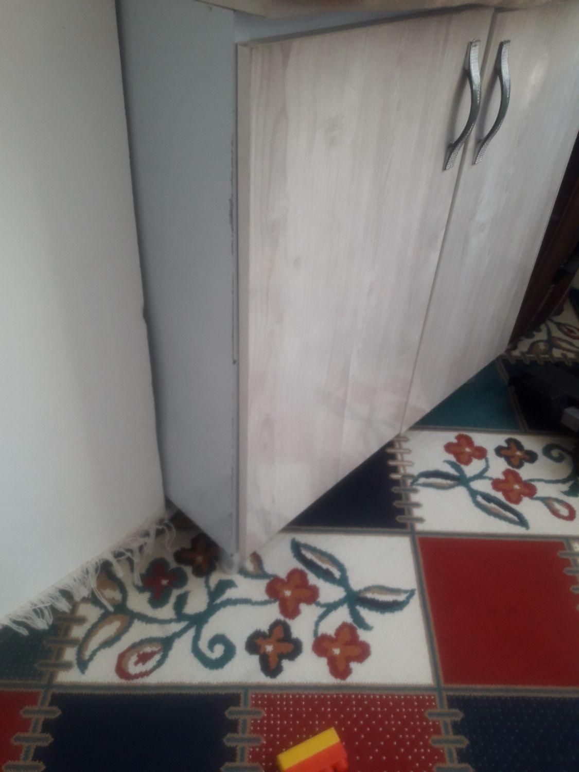 کابینت دو در چوبی|جاکفشی، کمد، دراور|کرمانشاه, |دیوار