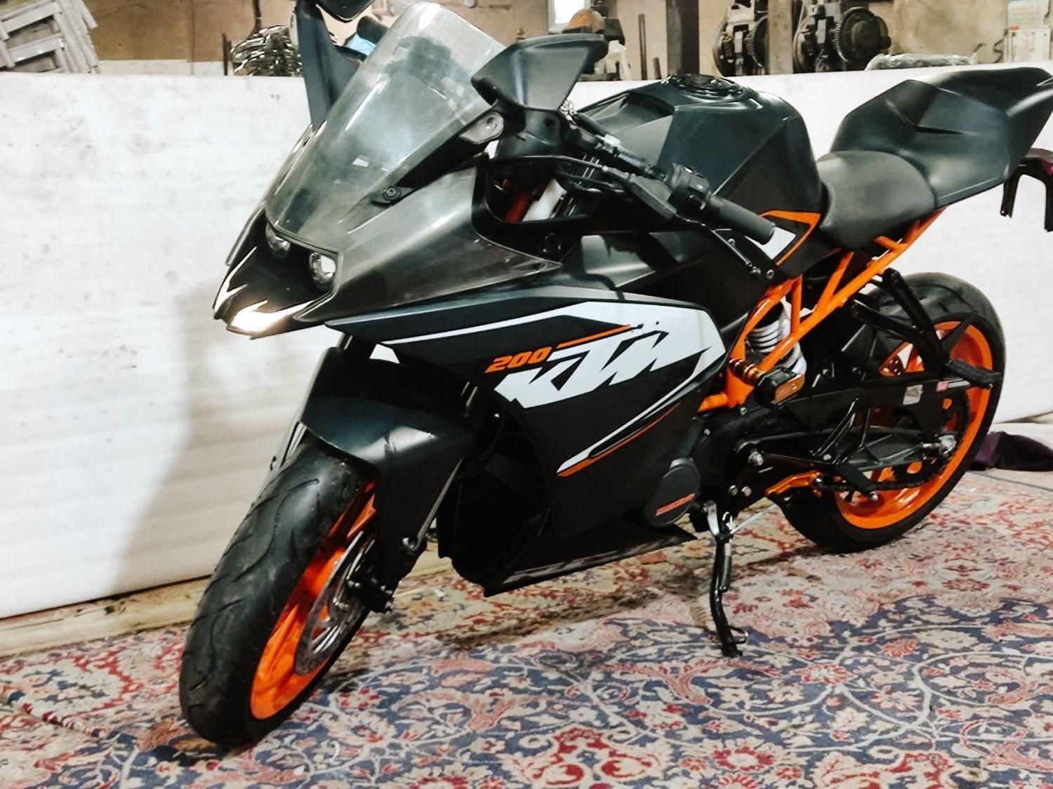 ktm rc200 کی تی ام ارسی 200 ns200 پالس آپاچی بنلی|موتورسیکلت|تهران, آذری|دیوار