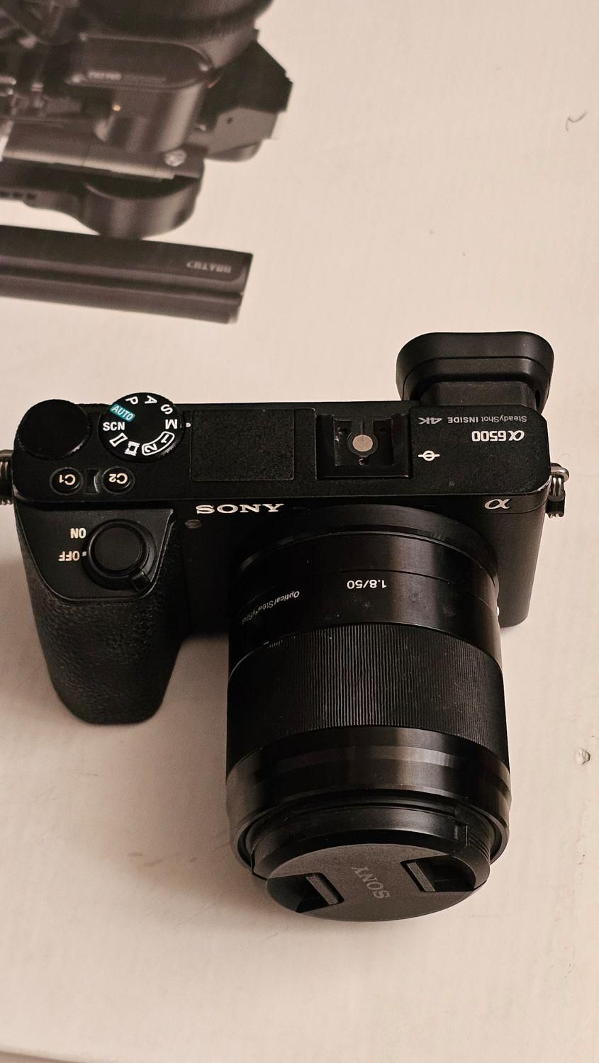 دوربین 6500 با لنز 50 1.8oss|دوربین عکاسی و فیلمبرداری|شهرضا, |دیوار