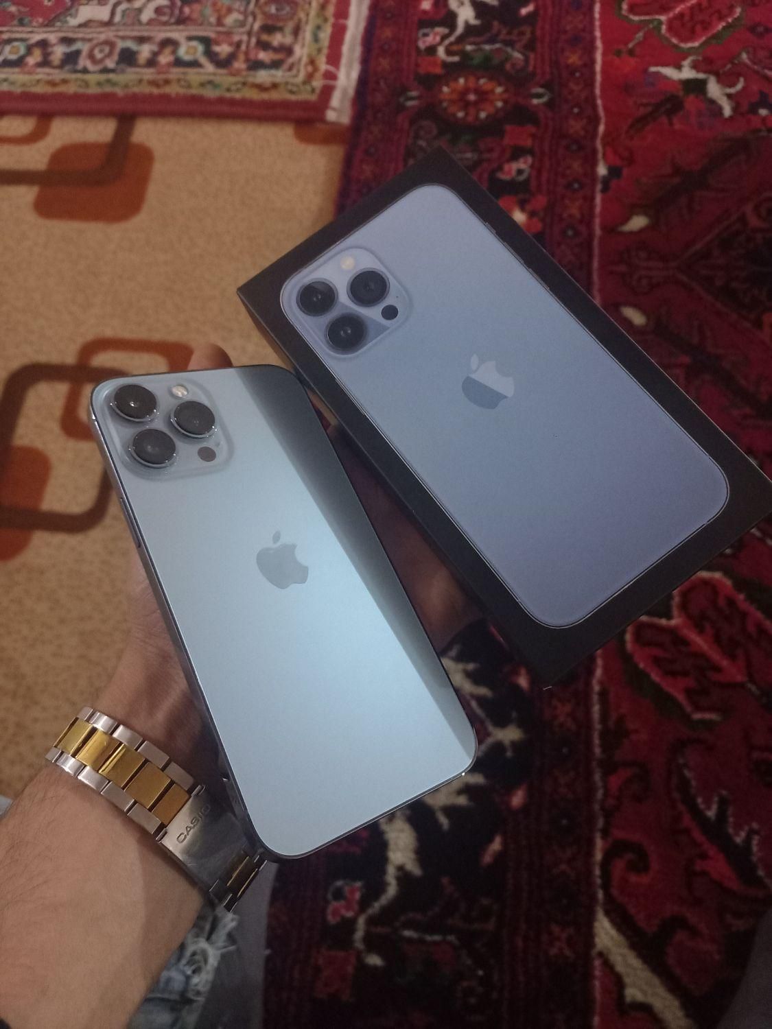 اپل iPhone 13 Pro Max با حافظهٔ ۲۵۶ گیگابایت|موبایل|تهران, جی|دیوار