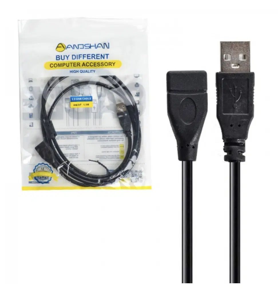 کابل افزایش طول USB 2.0 انوشان طول 1.5 متر|قطعات و لوازم جانبی رایانه|تهران, شادمان|دیوار
