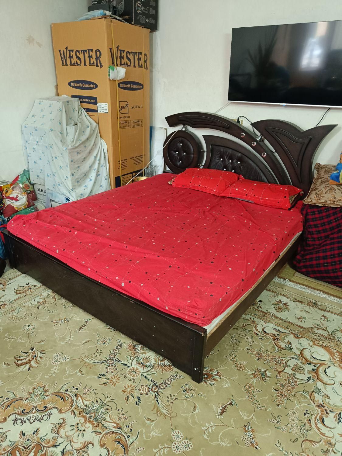 تخت خواب دو نفره|تخت و سرویس خواب|مشهد, طلاب|دیوار