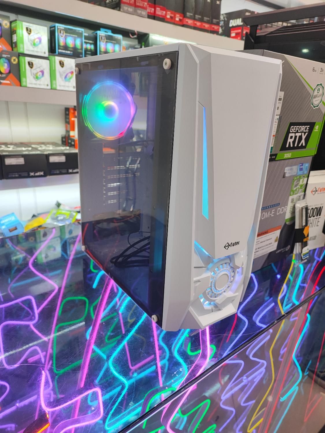 کیس گیمینگ و رندرینگ نسل 12 با گرافیک RTX 3050|رایانه رومیزی|مشهد, عامل|دیوار