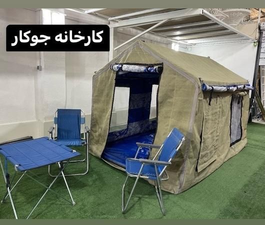 پارچه بلیزر برزنت چادر مسافرتی سایبان چتر عشایری|کوهنوردی و کمپینگ|تهران, جنت‌آباد مرکزی|دیوار