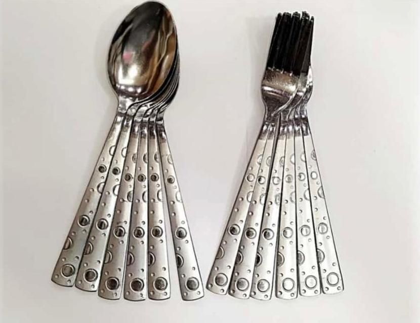 قاشق چنگال استیل ضخیم قیمت مناسب وارداتی|ظروف سرو و پذیرایی|مشهد, رضاییه|دیوار