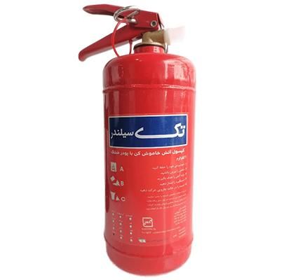 کپسول آتشنشانی آتشنشانی مارک تک سیلندر1kgپودری|ابزارآلات|شیراز, بالا کفت|دیوار