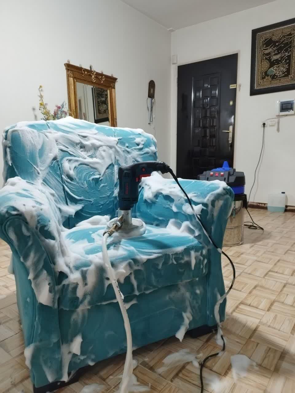 مبل شوی درمنزل شتشوی مبل شویی در سراسر کرج|خدمات نظافت|کرج, گلشهر|دیوار