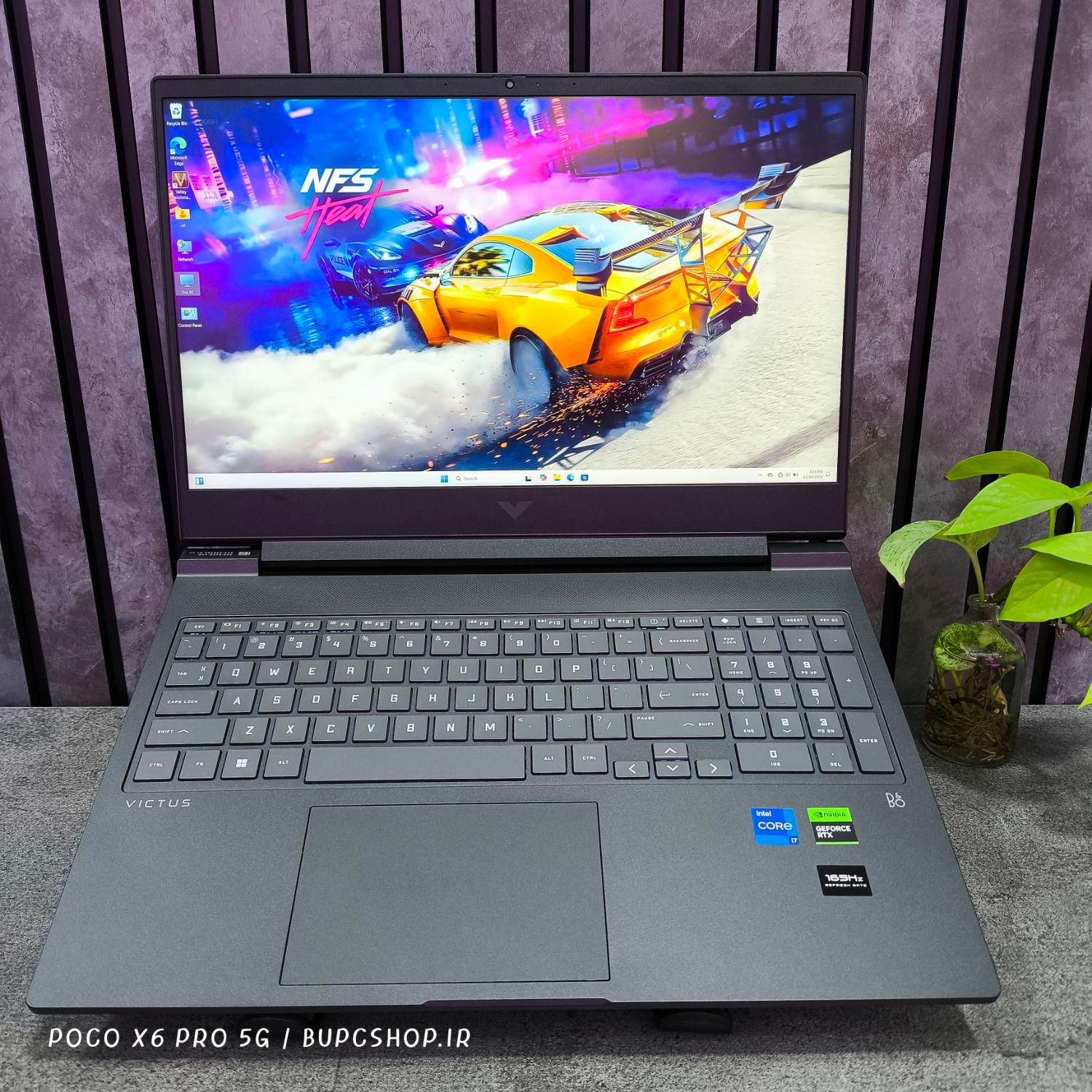 لپتاپ غول گیمینگ HPگرافیک 4050 6G نسل ۱۳ آکبند|رایانه همراه|بوشهر, |دیوار