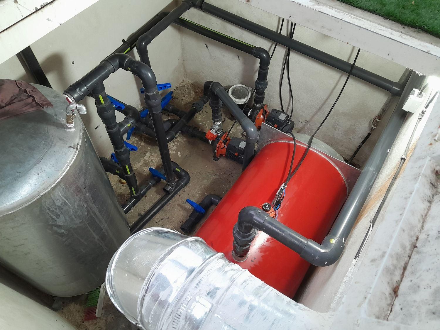 تاسیسات استخر.ساختمان.موتور خانه میرزایی|خدمات پیشه و مهارت|شهریار, شهریار|دیوار