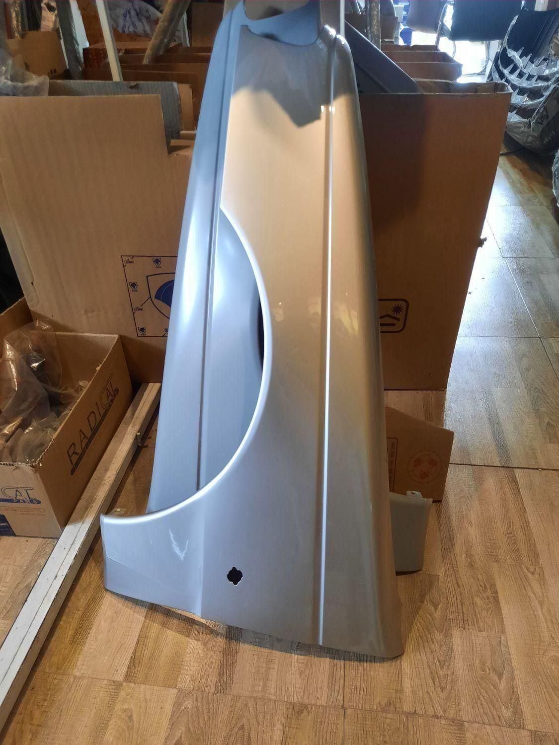 کاپوت گلگیر سپر بدنه ۴۰۵ پارس پراید نقره ای|قطعات یدکی و لوازم جانبی|کرمان, |دیوار