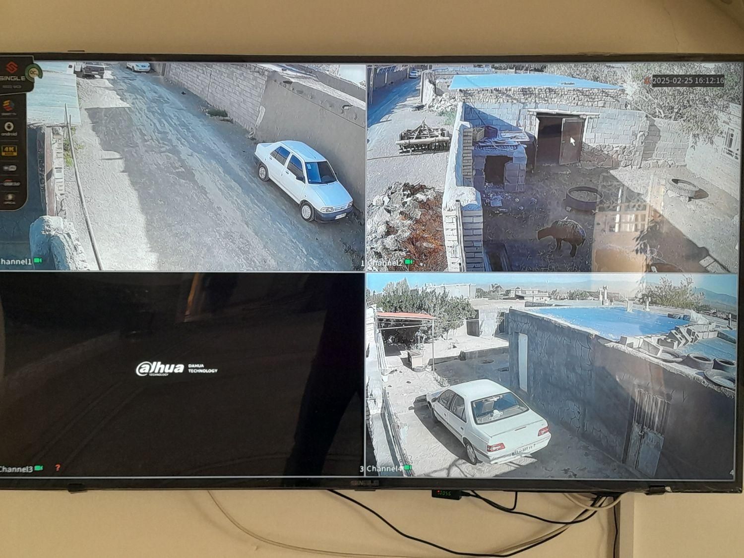 سیستمهای امنیتی چشم پنهان|دوربین مداربسته|تربت‌حیدریه, منصوریه|دیوار