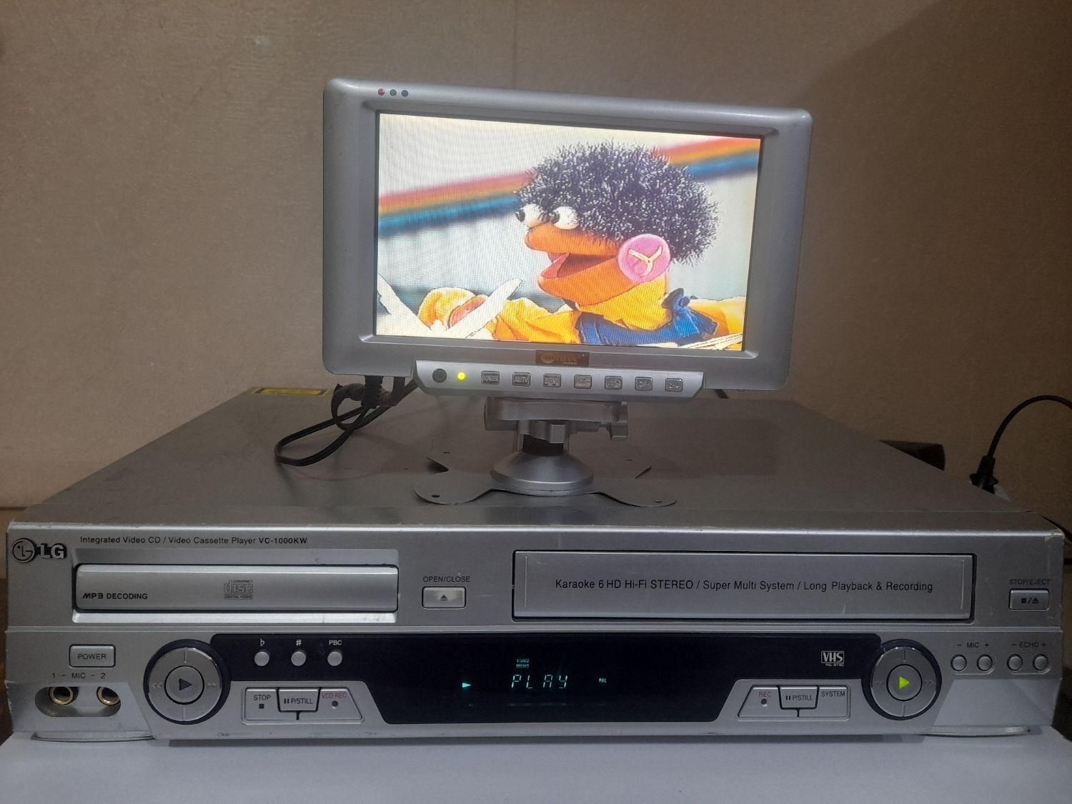 دبل 6 هد الجی مدل VC -600KW|پخش‌کننده DVD و ویدیو|قزوین, |دیوار