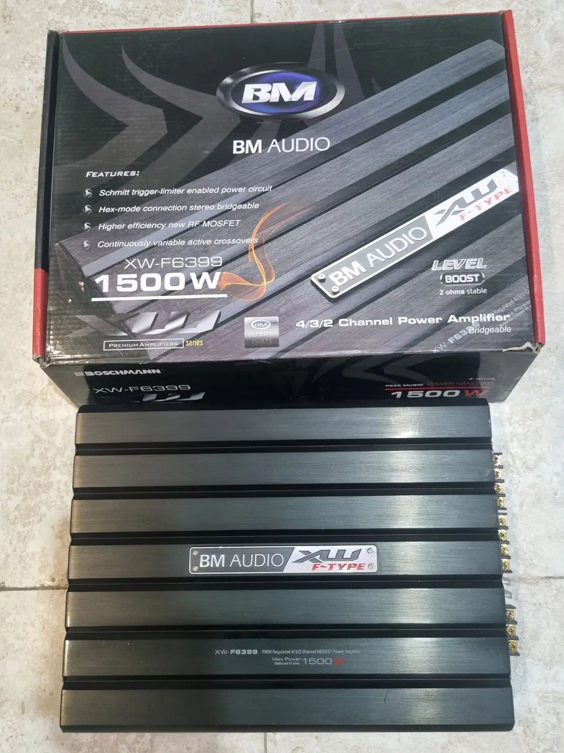 آمپیلی 4 کانال بوشمن 1500w|قطعات یدکی و لوازم جانبی|تهران, دریاچه شهدای خلیج فارس|دیوار