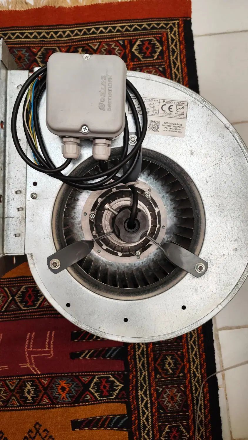 فن 3سرعته دمنده 25×25تکفاز|ماشین‌آلات صنعتی|تهران, جی|دیوار